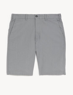 Льняные шорты INT OPP Marks &amp; Spencer, светло-серый