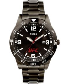 Мужские часы UFC Quartz Legend из нержавеющей стали, бронза, 42 мм Timex