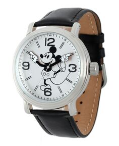 Мужские блестящие серебряные винтажные часы Disney с Микки Маусом из сплава ewatchfactory