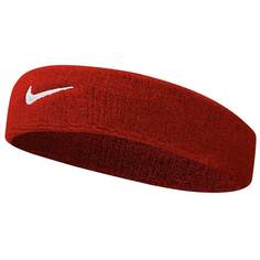 Повязка на голову Nike Swoosh, красный