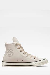 Высокие кроссовки Converse, бежевый