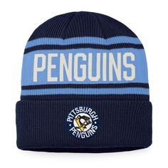 Шапка Fanatics Branded Pittsburgh Penguins, нави