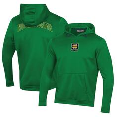 Пуловер с капюшоном Under Armour Notre Dame Fighting Irish, зеленый