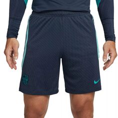 Мужские темно-синие шорты Strike Performance Barcelona 2023/24 Nike