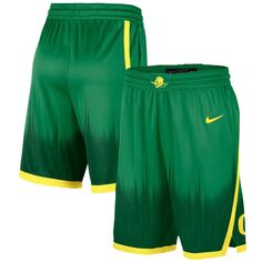 Мужские зеленые баскетбольные шорты Oregon Ducks Team Limited Nike