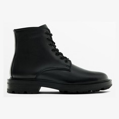 Ботинки Massimo Dutti Leather, черный