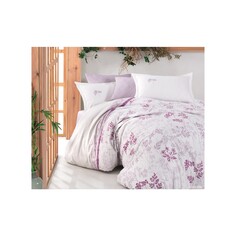 Комплект постельного белья Clasy Ranforce, фиолетовый, лаванда