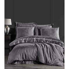 Комплект постельного белья из кружевного хлопкового атласа с вышивкой - Изображение Dantela