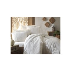 Комплект постельного белья из хлопкового атласа с кружевом и кружевом, шелковый комплект Dantela