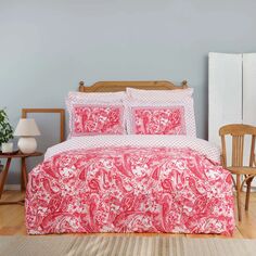 Karaca Home Bellance Красный Комплект постельного белья из 100 % хлопка