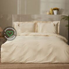 Комплект постельного белья Karaca Home Olive Vegan, цвет хаки