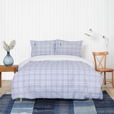Karaca Home Luan Синий Комплект постельного белья из 100 % хлопка