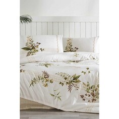 Ozdilek Nev Forest Ivy Комплект постельного белья двойного кремового цвета Özdilek