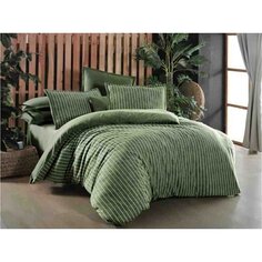 Sarev Sandro Зеленый фланелевой Комплект постельного белья размера King Size