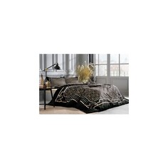 Комплект постельного белья Özdilek Art Deco Двойной комплект мягких атласных пододеяльников Life, черный