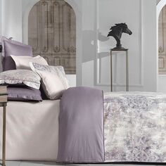 Сарев Триполи Фиолетовый Комплект постельного белья из двойного хлопкового атласа Sarev