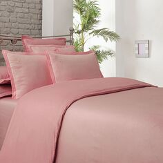 Sarev Оливковый темно-розовый Комплект постельного белья Dobby