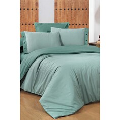 Sarev New Fancy Stripe, темно-зеленый Комплект постельного белья из 100% хлопка в полоску