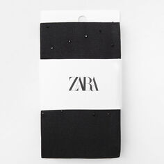 Колготки Zara 20 Den With Rhinestones, черный