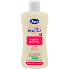 Chicco Baby Moments Baby Sensitive Skin 0m+ масло для ванн детское, 200 мл