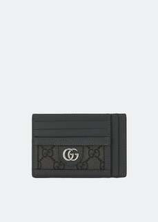 Картхолдер GUCCI Ophidia card case, серый