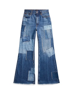Расклешенные джинсы Polo Ralph Lauren, синий