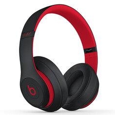 Наушники беспроводные Beats Studio3, черный-красный