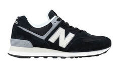 Кроссовки New Balance 574, черный/белый/серый