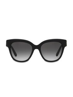 Солнцезащитные очки-бабочки 53 мм DOLCE&amp;GABBANA, черный