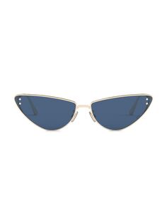 Солнцезащитные очки-бабочки MissDior 63 мм Dior, синий