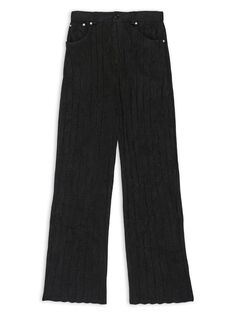 Большие мешковатые штаны Balenciaga, черный