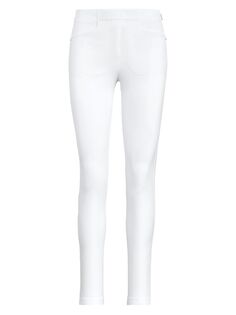 Спортивные брюки скинни из твила RLX Golf &amp; Tennis Cavalry RLX Ralph Lauren, белый