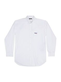Рубашка политической кампании Balenciaga, белый