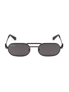 Металлические солнцезащитные очки Baltimore 54MM Off-White