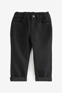 Удобные эластичные джинсы Next, черный
