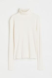 Водолазка H&amp;M Turtleneck, белый H&M