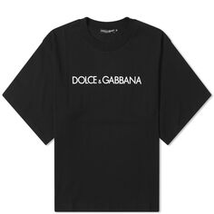 Футболка Dolce &amp; Gabbana Logo, черный
