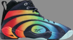 Кроссовки shaqnosis &apos;rainbow&apos; Reebok, многоцветный