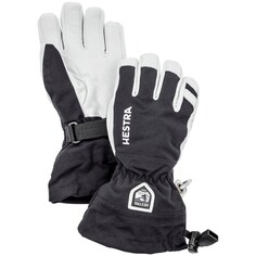 Перчатки Heli Ski Jr. Gloves Big Kids, черный Hestra