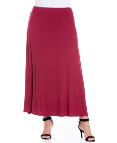 Женская макси-юбка больших размеров 24seven Comfort Apparel