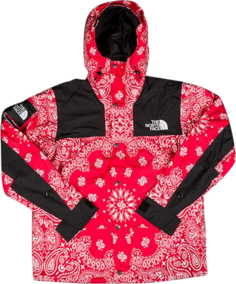 Куртка Supreme x The North Face Bandana Mountain Jacket &apos;Red&apos;, красный