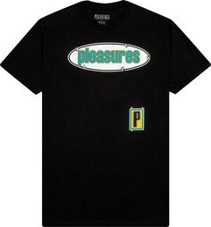 Футболка Pleasures Eazy T-Shirt &apos;Black&apos;, черный