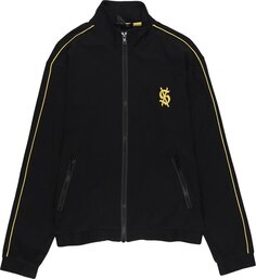 Куртка Ksubi Antidote Track Jacket &apos;Black/Yellow&apos;, черный