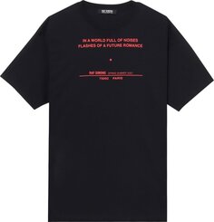 Футболка Raf Simons Solemn X Oversized T-Shirt &apos;Black&apos;, черный