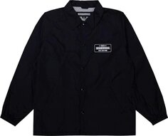 Куртка Neighborhood Winbreaker Logo Jacket &apos;Black&apos;, черный