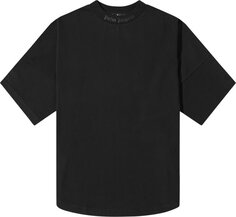 Футболка Palm Angels Glitter Classic Logo Over T-Shirt &apos;Black/Black&apos;, черный
