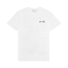 Футболка Off-White Logo Slim Short-Sleeve Tee &apos;White/Black&apos;, белый