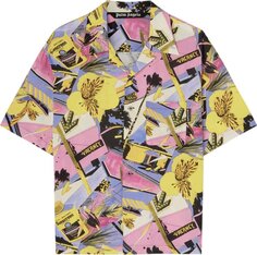Рубашка Palm Angels Graphic Print Bowling Shirt &apos;Multicolor&apos;, разноцветный
