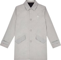 Пальто A-Cold-Wall* Welded Mac Coat &apos;Cement&apos;, серый