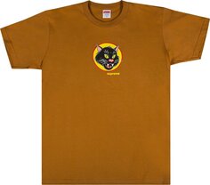 Футболка Supreme Black Cat Tee &apos;Burnt Orange&apos;, оранжевый